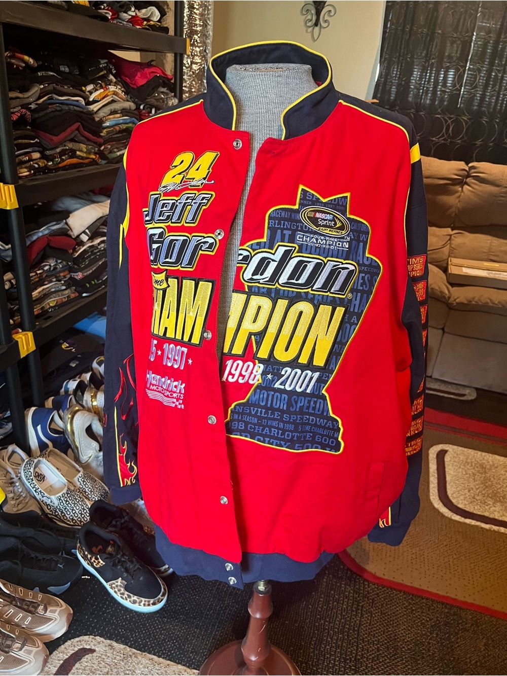 Jeff Gordon NASCAR Racing Jacket 3XL